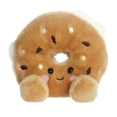 Tony Everything Bagel Palm Pal - Toy Shoppe >> Plush - by Aurora