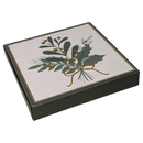 Pop-Up Gift Card Box (Forest Green & Gold)