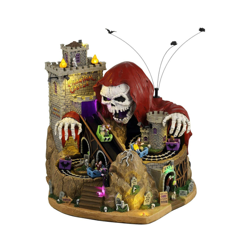 Phantom Castle Scary Carnival Ride | Halloween Village – The Country ...