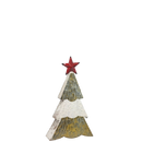 Wood and Metal Holiday Tree -