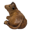 Wood Carved Ox for Nativity - 10cm - Maple - Nativity - by Dolfi - view 3