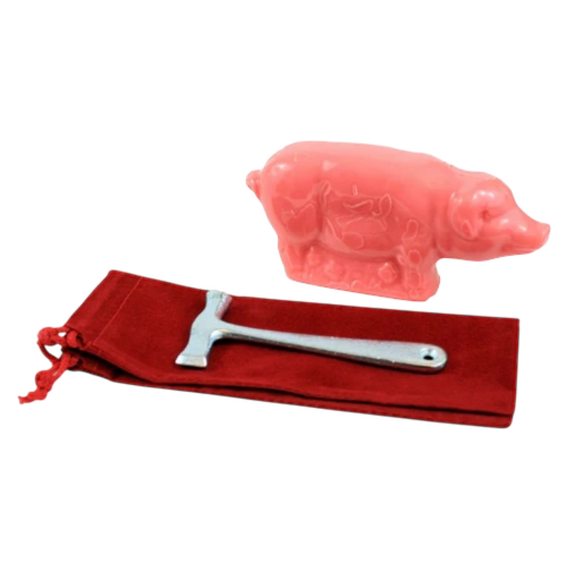 The Famous Peppermint Pig - Noel (8 ounce with Hammer)