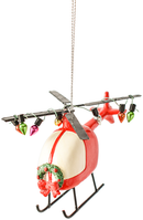 Helicopter Ornament