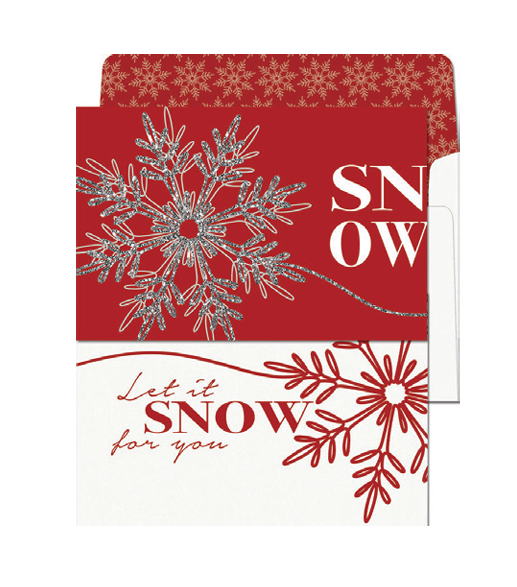 Winter Birch Boxed Cards – Let It Snowflake
