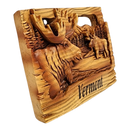 Wood-look Layered Magnet - Vermont Moose
