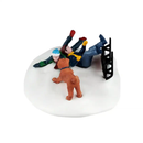 Thrills, Spills, and Puppy Rescues: Winter Wipeout - Alpine Village - by Lemax - view 3