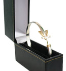 Vermont   Hook Bracelet with Gold 'VT' - 6mm Band - 8 Inch - Gift Shoppe >> Jewelry >> Bracelets - by Vermont Hook Bracelet