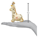 Babys First Christmas Giraffe Ornament - Christmas >> Ornaments >> Life's Moments - by Old World Christmas - view 4