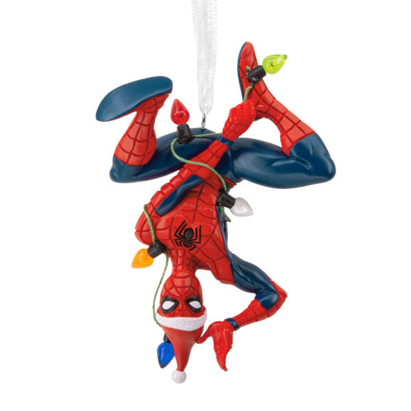 Festive Spider-Man Holiday Ornament