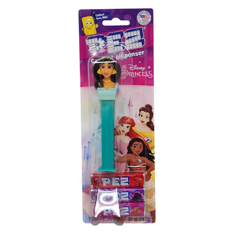 Pez 'Disney Princess' Dispenser with 3 Candy rolls - Jasmine