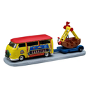 Pirate Ship Carnival Ride with Towing Van - Villages - by Lemax