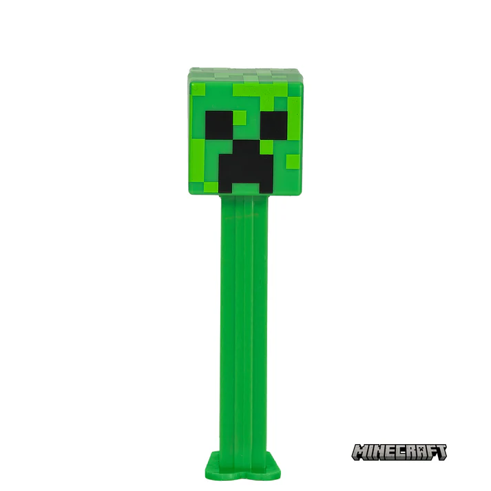 Minecraft PEZ Collection with 3 Candy rolls - Creeper