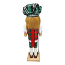 Green Plaid Golfer Nutcracker