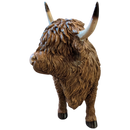Magnesium Holiday Highland Cow - Large (26 inch)