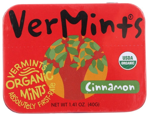 Vermints All Natural Breath Mints 1.41 Ounce - Cinnamints