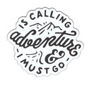 Small Flex Magnet - Adventure is Calling & I MUST GO
