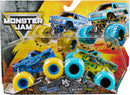 Monster Jam - 1:64 scale die-cast 2-Pack - Blue Thunder vs Bad News Travels Fast - Toy Shoppe >> Cars and Trucks