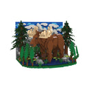 Mini Building Blocks - Moose Scene - Activity Sets - by Impact Photographics - view 4