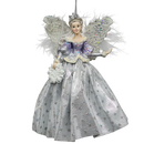 Lavender Snow Queen Ornament -