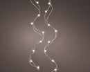 Micro Wire String Lights - 100 LED - Warm White - Silver Wire