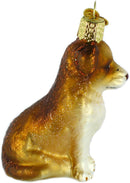Shepherd Puppy Glass Ornament - Christmas >> Ornaments - by Old World Christmas - view 5