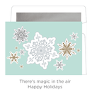 Elegant Box Card Collection – Snowflake Magic