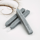 Sealing Wax Sticks with Wick - Set of 3 - Silver - Gift Shoppe >> Wax Seals - by Freund-Mayer