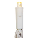 50-Light 5mm Warm White LED White Wire Light Set - Christmas >> Lighting - by Kurt Adler - view 3