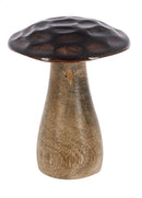 Carved Enamel Top Mushroom -