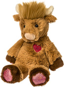 Marshmallow Junior Honey Highland Cow - Toy Shoppe >> Plush - by Mary Meyer