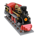 Mini Building Blocks - 4-4-0 Steam Locomotive
