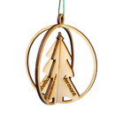 3D Tree - Shelburne Vermont - Laser Cut Ornament