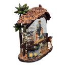 Enchanted Lighted Spinning Nativity Waterglobe