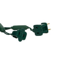 50-Light 5MM Cool White Frosted Twinkle LED Green Wire Light Set - Christmas >> Lighting - by Kurt Adler - view 3
