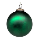 Antique Matte Emerald Glass Ball Ornament - Christmas >> Ornaments >> Glass - by Christmas By Krebs