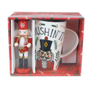 Crushing the Holidays: Nutcracker Ornament and Mug Set of 2 - Christmas >> Nutcrackers - by Our Name Is Mud - view 2
