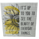 Small Talks Sign - Up To You