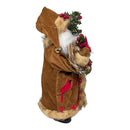 Cardinal and Berries Santa - 15 Inch - Santa Claus - by Santas Workshop - view 5
