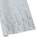 Winter Trees White & Silver Embossed Foil Gift Wrap - 30" x 6' Roll - Gift Shoppe >> Gift Wrap - by Caspari