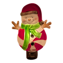 Acrylic Nightlight - Starlight Mint Snowman
