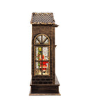 Water Lantern With Santa and Christmas Tree - Christmas >> Snowglobes - by Kurt Adler - view 2