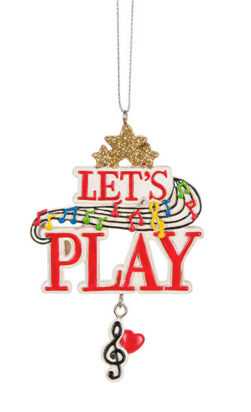 Music Ornament - Let's Play