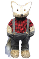 Holiday Fox Figurine - 12 Inch - - The Country Christmas Loft