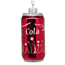 Cola Can Glass Ornament - Christmas >> Ornaments >> Glass - by Christmas By Krebs