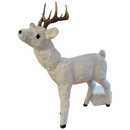 Animated Baby Deer with Music - 33 Inch - Snowy White