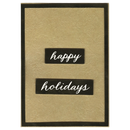 Evergreen Happy Holidays Card