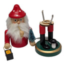 8 Inch Wooden Smoker - Gnome - Decor - by Santas Workshop - view 4