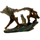 Wolf In A Wolf Figurine