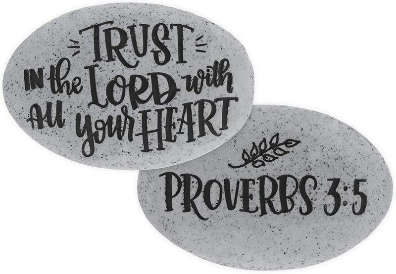 Proverb Stone - Trust in the Lord with all your Heart