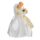 Ivory and Gold Angel Treetop - 9 Inch - 10-Light